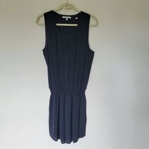 Bella Luxx Silk Blend Mini Dress in Black